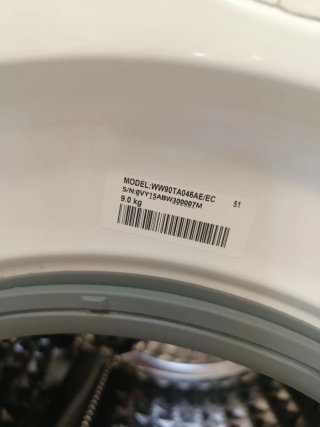 Lavadora Samsung 9kg Inverter A+++