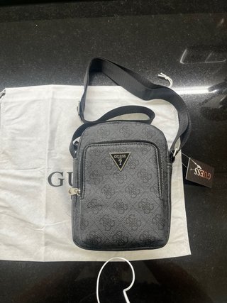 Bandolera Guess Negra