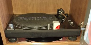 Technics SL-1210 MK2 Giradischi impeccabile con tutto