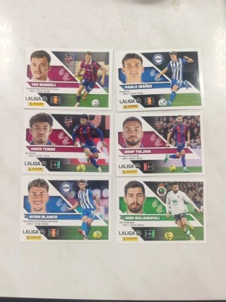 Cromos Panini La Liga