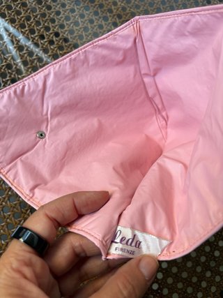 Pochette vintage anni '60 floreale