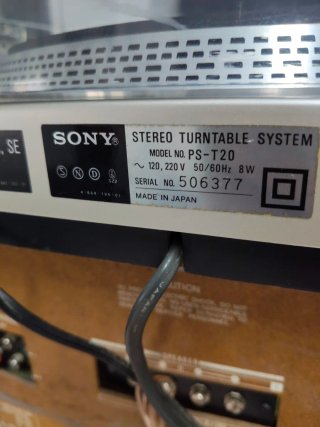 Equipo de Sonido Sony Vintage