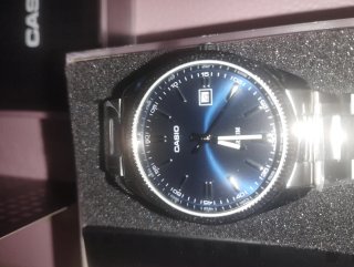 Reloj Casio Azul y Plateado Nuevo