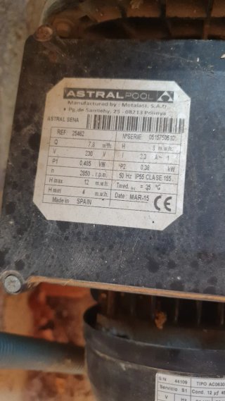 Motor de piscina