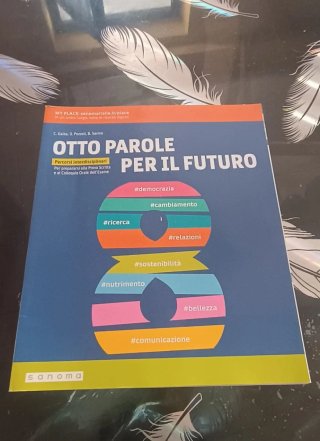 Libro otto parole per il futuro