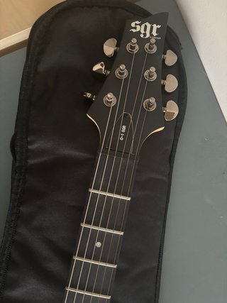 Guitarra Eléctrica SGR C1 MSBK Negra