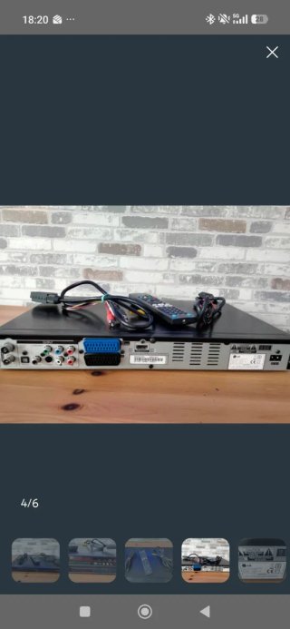 Grabador DVD LG con disco duro RH499H