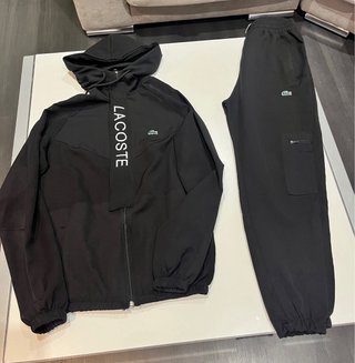 Conjunto Chándal Lacoste Negro