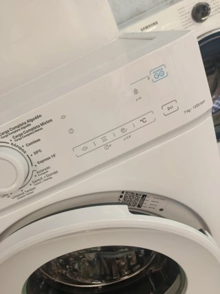 Lavadora Indesit 7kg Invertir, Blanca