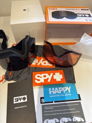 Gafas de Ski SPY+ Naranja