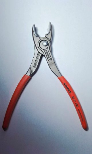 Alicate Agarre 200mm KNIPEX TwinGrip 82 01 200