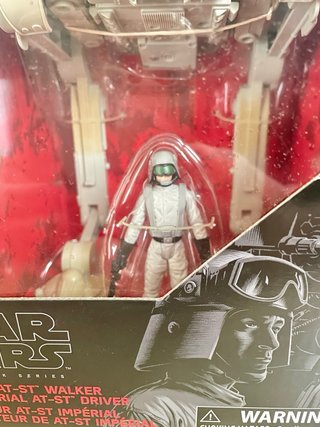 Star Wars AT-ST Walker + Piloto Black Series