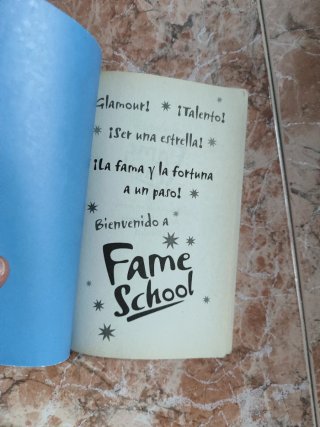 Libro, Fame school, Aspirante a estrella