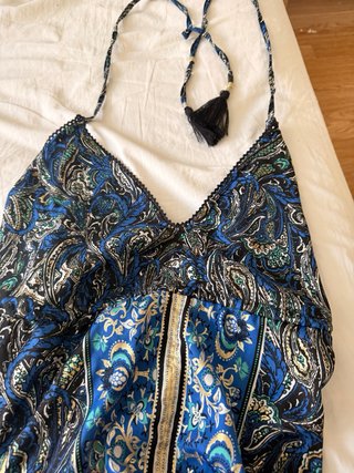 Vestido largo estampado Superdry