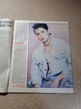 Revista ¡NUEVO VALE! 1-2-92 Jason Priestley
