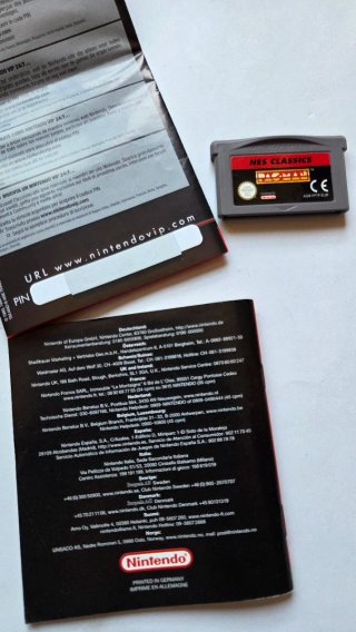🇪🇦 Pac-Man NES Classics Gba