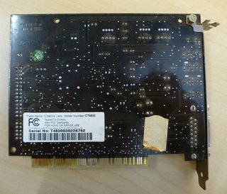 Creative Sound Blaster Live CT4830 Tarjeta sonido