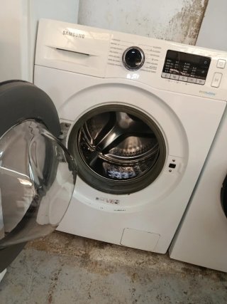 Lavadora Samsung 9kg Blanca Ecobubble