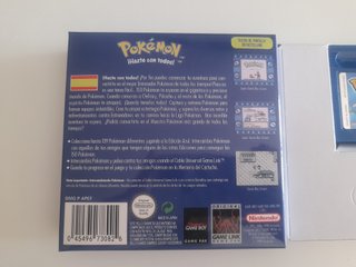 Pokemon Edicion Azul Caja Nintendo Gameboy