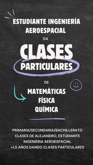 Clases particulares de Matemáticas y Física