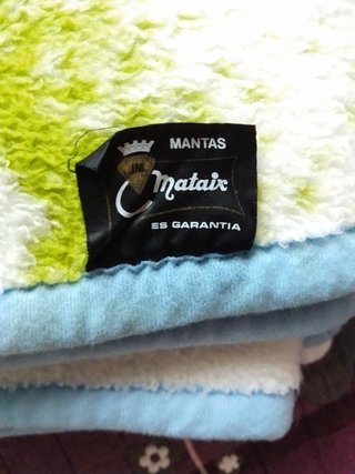 2 MANTAS CUNA 1x1.5m + 2 PROTECTORES COLCHÓN