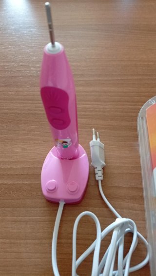 Cepillo Dental Eléctrico Lacer Junior Rosa
