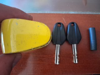 Antirrobo moto con 2 llaves