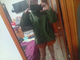 Parka Militar Verde Lefties Talla M