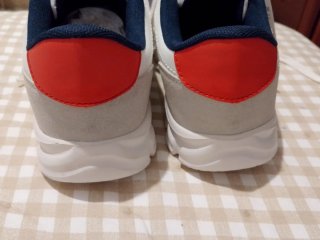 Zapatillas U.S. Polo Assn. Hombre Blancas/Rojas