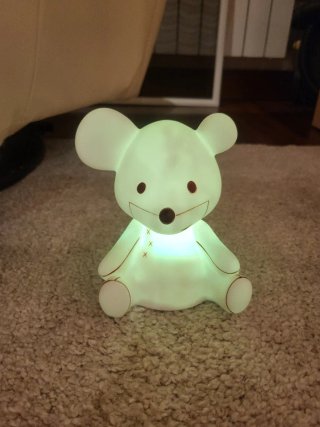 Luz quitamiedos ratón Kikoniko