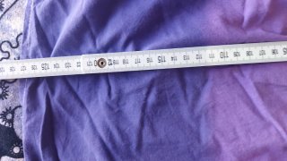 Abito lungo estivo cotone viola
