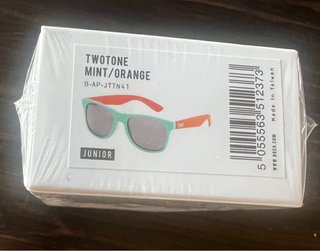 Gafas de sol infantiles Breo Twotone Mint/Orange