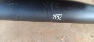 Manillar BBB MTB 760 mm Negro