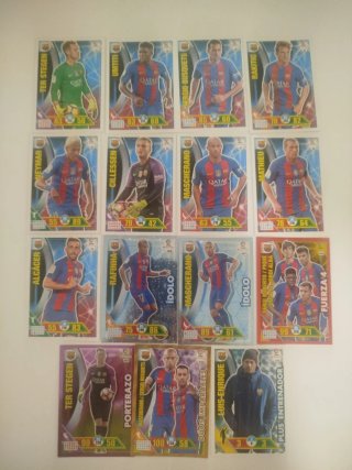 Lote cromos Adrenalyn FC Barcelona