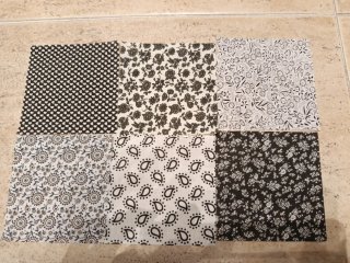 100 retales patchwork 10x10 cm