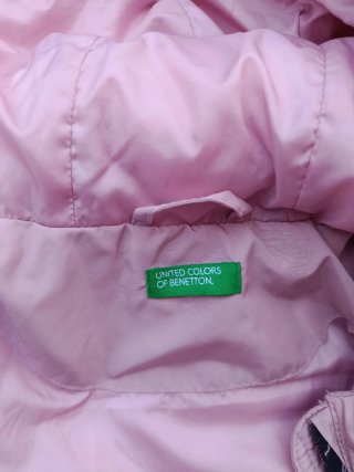 Piumino Benetton bambina tg 8/9 anni