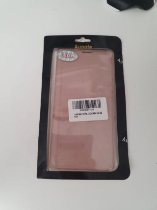 Funda Aunote Galaxy S10+ Rose Gold