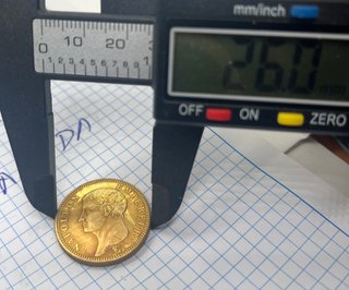 Moneda de Oro y plata Napoleón Emperador