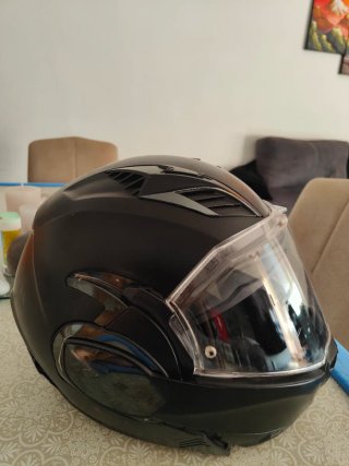 Casco Modular LS2 Valiant II Negro talla XL