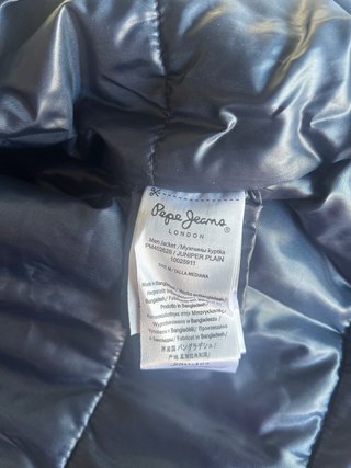 Chaqueta Pepe Jeans impermeable Talla M Azul