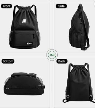 Borsa Coulisse Sacca Sportiva Impermeabile zaino