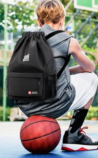 Borsa Coulisse Sacca Sportiva Impermeabile zaino