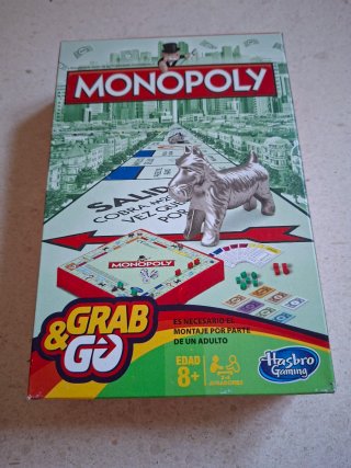 Monopoly & Grab & Go Juego de Mesa