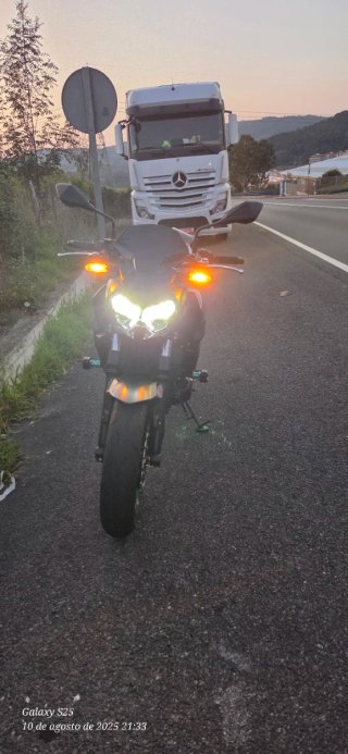 Kawasaki Z650 Negra y Verde,pedirme mas fotos