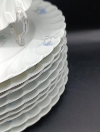 Set platos porcelana Limoges Haviland
