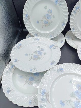 Set platos porcelana Limoges Haviland