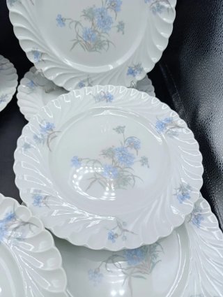 Set platos porcelana Limoges Haviland