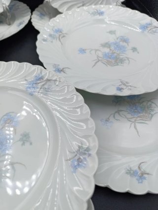 Set platos porcelana Limoges Haviland