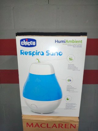 Humidificador Chicco azul y blanco