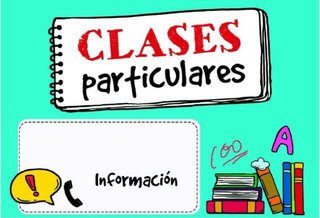 Clases particulares y de repaso on-line.